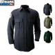 Blauer® 8600-Z Long Sleeve Zippered Shirt
